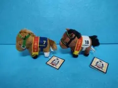 アグネスタキオン　ジャングルポケット　サラブレッドコレクション　競馬　ぬいぐるみ