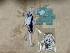 カラフルピーチ　どぬく　サマーランド　アクスタ　キーホルダー