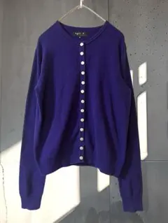 90s 白タグ アニエスベーサンライズ アニエスベー オム カーディガン