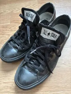 CONVERSE ALL STAR スニーカー ブラック レザー 28.０cm