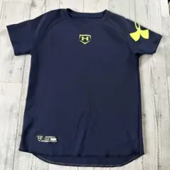 Under Armour アンダーシャツ YLG ネイビーのサムネイル