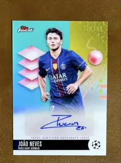TOPPS JOAO NEVES ジョアン ネヴィス 直筆サイン 世界150枚 - メルカリ