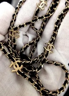 CHANEL グラスコード チェーン 貴重　銀座正規品のサムネイル