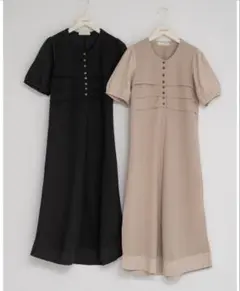 jumelle ハニカムメッシュワンピース