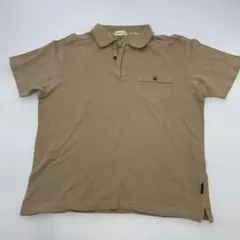 INSPIR ベージュ ポロシャツ Lサイズのサムネイル