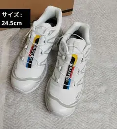 サイズ24.5 Salomon lab ホワイト トレッキングシューズ