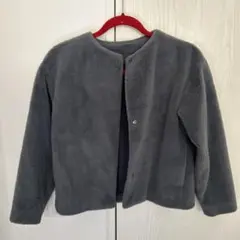 グレー フリース ムートンコート Mサイズ　UNIQLO Ｓサイズ