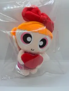 新品未使用 】パワーパフガールズ バブルス　ぬいぐるみキーホルダー