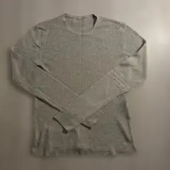 Mila Owen リブ編み 長袖ニット 0サイズ ライトベージュ