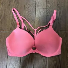 フロントホック スポーツブラ ピンク ヴィクトリアズシークレット