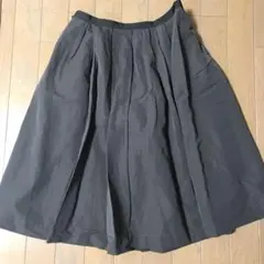 炭黒 フレアスカートのサムネイル
