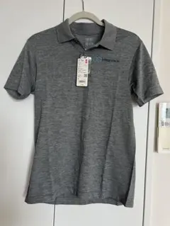 ユニクロintegrate.io コラボグレー ポロシャツ サイズS