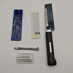 薄刃クラフトのこ(替刃つき) 、タミヤピンバイスセット、ヤスリセット、3種セットのサムネイル