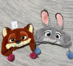 ズートピア ニック＆ジュディ ファンキャップ　新品・未使用！