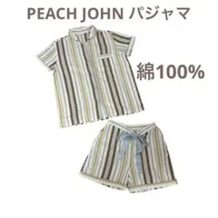 PEACH JOHN パジャマ セットアップ ストライプ柄 S/Mのサムネイル