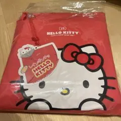 HELLO KITTY レインポンチョ 赤 約72cm×108cm 値下げ中