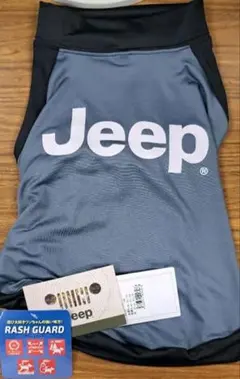 Jeep 犬用ラッシュガード Tシャツ グレー　5号のサムネイル