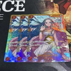 ワンピース カードゲーム ビビ　シークレット　3枚