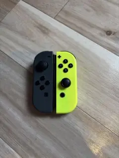 (ジャンク) Joy-Con グレー ネオンイエロー