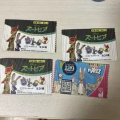 ズートピア ピーターラビット フィクシーズ ワッペンセット　未開封