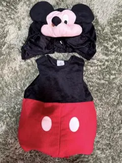 ディズニーランド ミッキーマウス 子供用着ぐるみ キッズ コスプレ 帽子 80