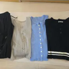 超お得!!ダンボールでおまとめ売り美品!!春夏物全6点!!トップスパンツetc