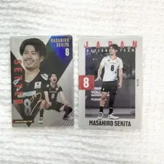 男子バレー 関田誠大 トレカ - メルカリ
