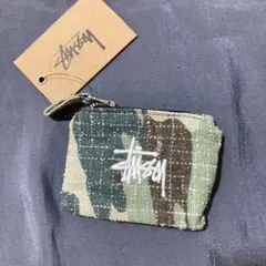 Stussy カモフラージュ コインケース