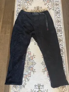 GRAMICCI ブラック イージーパンツ L コーデュロイ