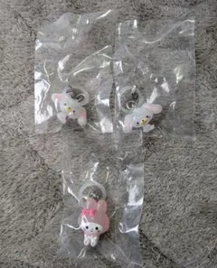 値下げ!!サンリオキャラクターズゆるっとめじるしアクセサリー3点セット
