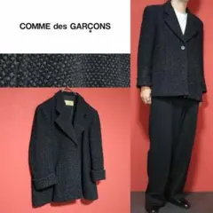 【極希少】COMME des GARCONS 70s ツイード ウールコートのサムネイル