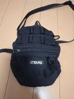 SILAS DRAWSTRING SACOCHE 黒 サコッシュ 美品