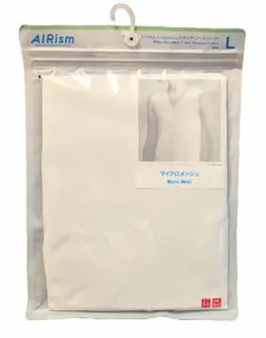 エアリズム マイクロメッシュ Vネック ノースリーブ MEN メンズ L