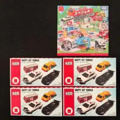 2⭐️未使用【トミカ 第1弾 全4種コンプ DVD】ハッピーセット マクドナルド
