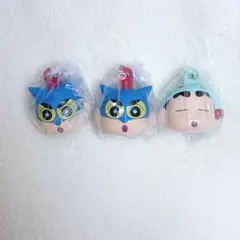 クレヨンしんちゃん　マスコットキャップチャーム　しんちゃん　3こセット