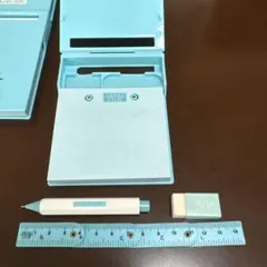 メモ帳 文房具（シャープペン、消しゴム、定規）セットの 12個まとめ売り