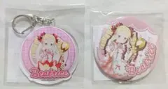 リゼロ ベアトリス アクリルキーホルダー 缶バッジ 쿠지 引き堂