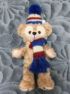 ディズニーシー ダッフィー ぬいぐるみバッジ マフラー 20周年復刻版