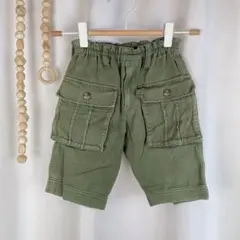 RAD CHAP ハーフパンツ カーゴパンツ カーキ 110 df965