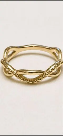 AVARON】Kette Ring K18YG 7号 地金リング ピンキー - メルカリ