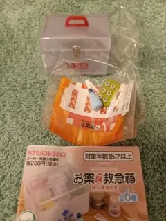 お薬と救急箱　腸内環境改善　救急箱B お薬セットB　 ガチャ　２個セット