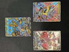 ポケモンカード3点セット リザードンex、メガルカリオex、サーフゴーex