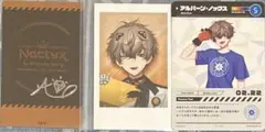 にじさんじ 1周年 チェキ サイン付き にじフェスコレクションカード アルバーン