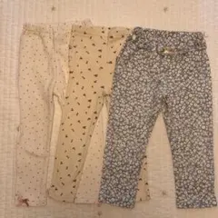 プティマイン アプレレクール　レギンス 3本セット