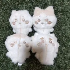 ちいかわ ぬいぱれっと ミルクいろ 紐つきマスコット 全4種 コンプset