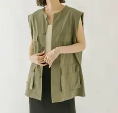 mystic ミスティック ミリタリージレ カーキ フリーサイズ