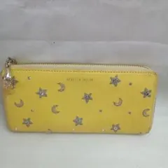 REBECCA TAYLOR イエロー 長財布 星と月のサムネイル