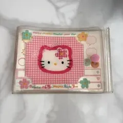 平成　レトロ　サンリオ　キティ　名刺入れ　カオハナ　シール帳のサムネイル