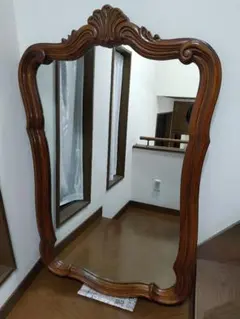 希少 ビッグサイズ 大型ミラー 高さ1260mm カロライナ・ミラー社 送料無料