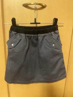 スカート　ダークグレー　COMME CA ISM コムサイズム　120cm